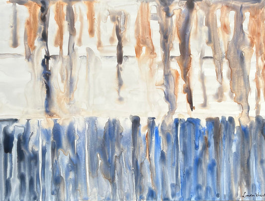 The Beauty of Aging -12" x 9" x 1.5"- Watercolor on Clayboard Cradled Panel